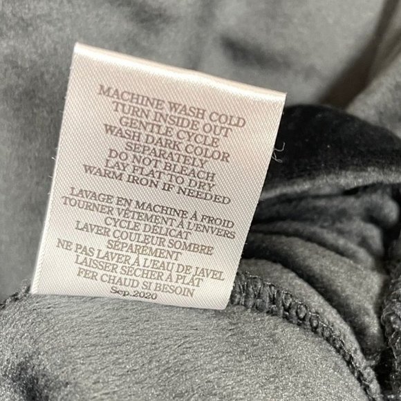 Z Supply Velour Set Size In Black, Size L - Picture 11 of 14